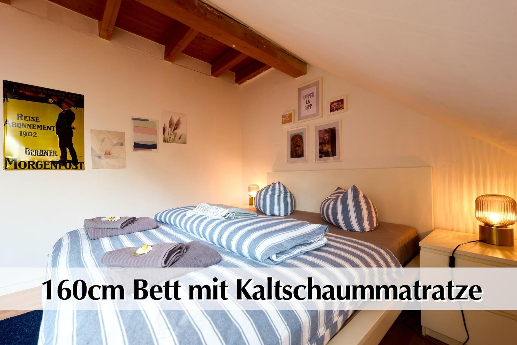 Appartement Helle 72qm Maisonette Im Herzen Erfurts Mit Kingsize Bett, Smart-tv, Etc Erfurt