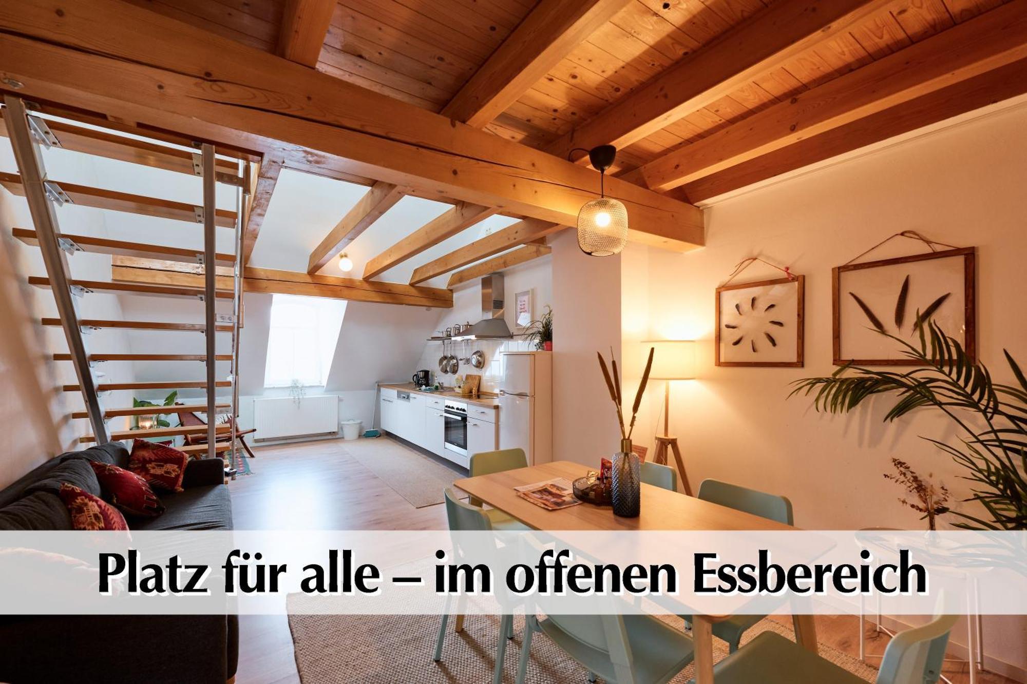 Appartement Helle 72qm Maisonette Im Herzen Erfurts Mit Kingsize Bett, Smart-tv, Etc *