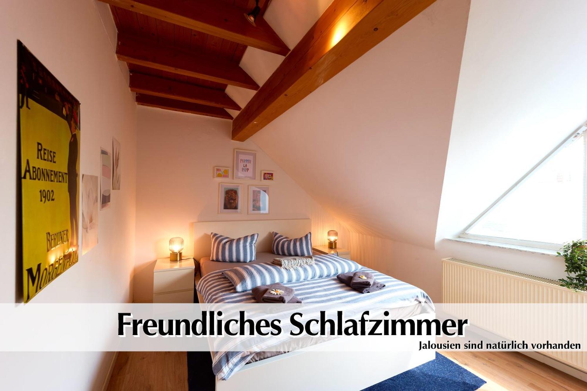 Helle 72qm Maisonette Im Herzen Erfurts Mit Kingsize Bett, Smart-tv, Etc Appartement Erfurt